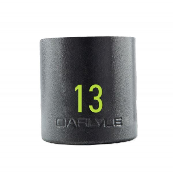 Carlyle Tools 1/2In Drive 13mm 6 Pt Stubby Impact Socket