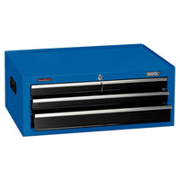 Draper Intermediate Tool Chest, 3 Drawer, 26", Blue 14970