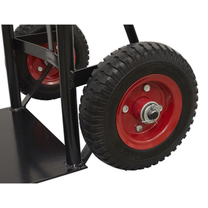 Sealey Premier Premier Heavy-Duty Sack Truck with PU Tyres 200kg Capacity Sealey Premier - Town Tools 