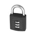Abus Mechanical 158/40 40mm Combination Padlock (3-Digit) Die-Cast Body Carded ABUS Mechanical - Town Tools