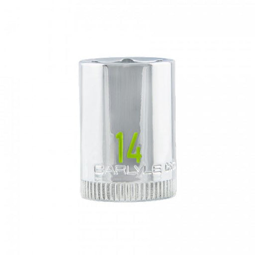 Carlyle Tools 3/8 Drive 14mm 6 Point Chrome Socket - image 1