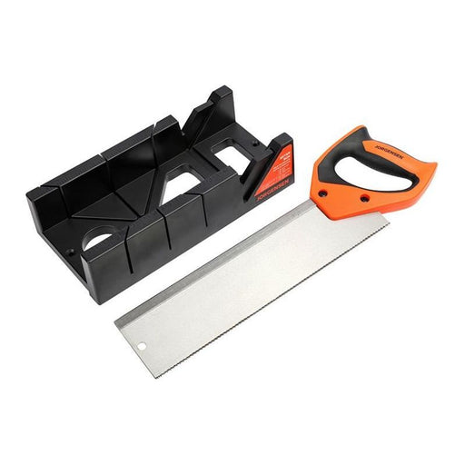 Pony Jorgensen Plastic Mitre Box with Saw 11.1/4in Pony Jorgensen - Town Tools