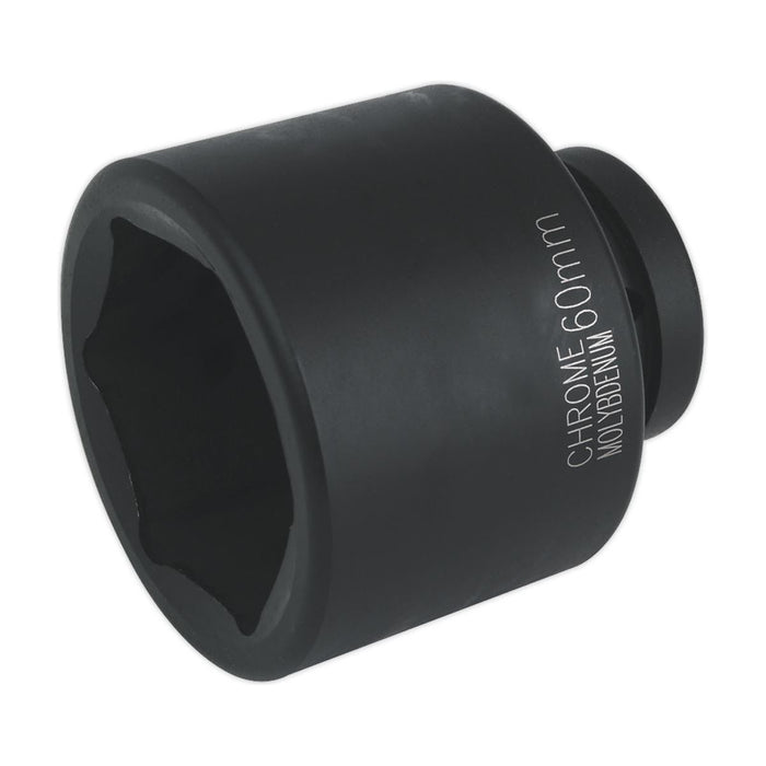 Sealey Impact Socket 60mm 1"Sq Drive IS160 Sealey - Town Tools 