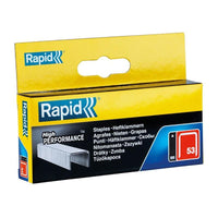 Rapid 53/12B 12mm Galvanised Staples (Box 2500)