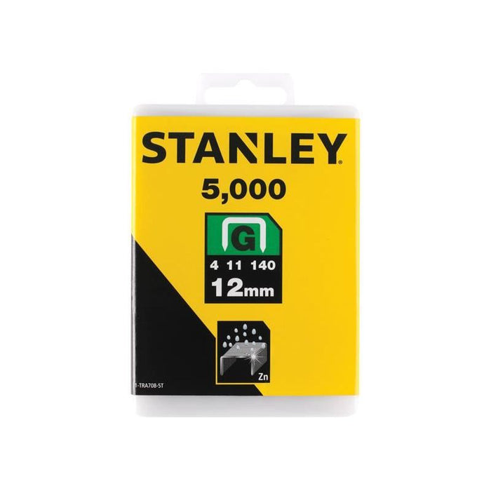 Stanley® Hand Tools TRA708-5T Heavy-Duty Staples 12mm (Pack 5000) STANLEY® Hand Tools - Town Tools