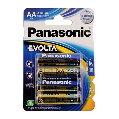 Connect Pansonic Evolta AA Battery 4pc x 12 30646 Tool Connection - Town Tools 