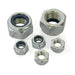 Wot-Nots Self Locking Nuts - M10 x 1.5mm Pitch - Pack Of 3 Pearl - Town Tools 