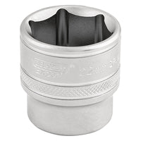 Draper 6 Point Metric Socket, 3/8" Sq. Dr., 22mm 16547