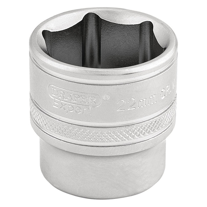 Draper 6 Point Metric Socket, 3/8" Sq. Dr., 22mm 16547 Draper - Town Tools 