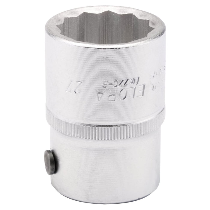 Draper Elora Bi-Hexagon Socket, 3/4" Sq. Dr., 27mm 00757 Draper - Town Tools 