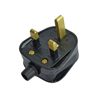 Faithfull Power Plus Black Plug 13A