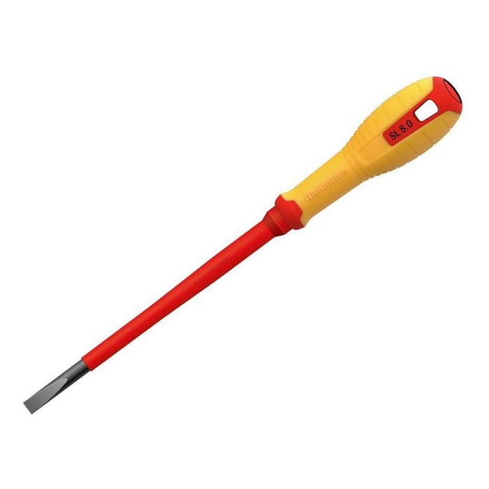 Hultafors VDE Slotted Screwdriver 8.0 x 175mm Hultafors - Town Tools