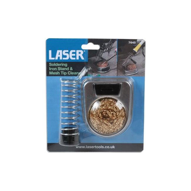 Laser Soldering Iron Stand & Mesh Tip Cleaner 7645 Laser - Town Tools 