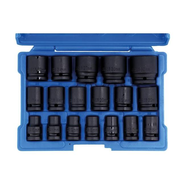 Laser Impact Socket Set 1/2"D 18pc 6648 Laser - Town Tools 