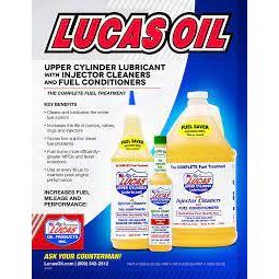 2 x Lucas Oil Fuel Treatment Upper Cylinder Lubricant Injector Cleaner 1 Litre 10003
