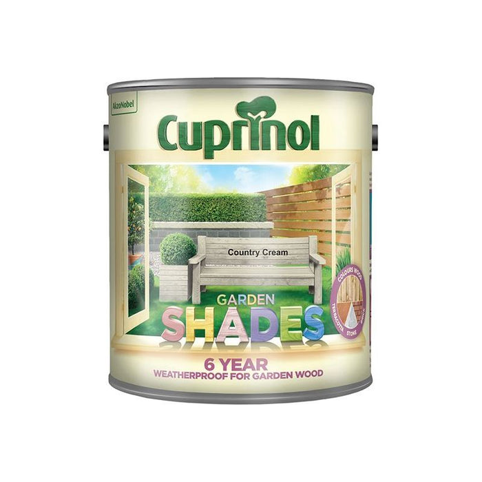 Cuprinol Garden Shades Country Cream 2.5 litre Cuprinol - Town Tools