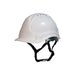 Scan Short Peak Safety Helmet White Scan - Town Tools