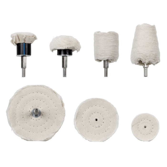 Sealey Polishing Wheel Set 8pc BGPW08 Sealey - Town Tools 