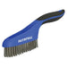 Faithfull Scratch Brush Soft Grip 4 x 16 Row Stainless Steel Faithfull - Town Tools