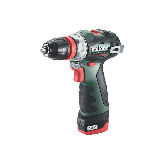Metabo PowerMaxx BS BL Q Brushless Drill/Screwdriver 12V 2 x 2.0Ah Li-ion Metabo - Town Tools