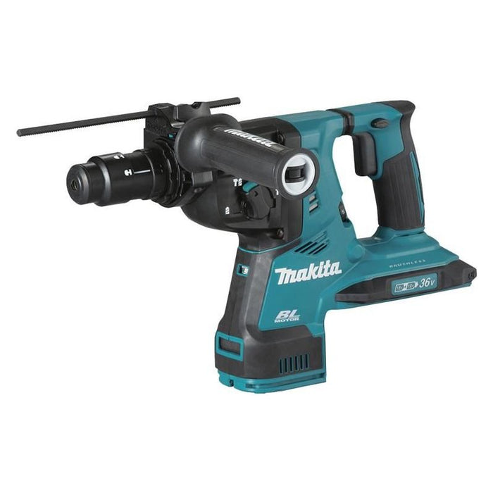 Makita DHR281ZJ BL LXT Rotary Hammer + QCC 36V (2 x 18V) Bare Unit Makita - Town Tools