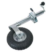 Sealey Jockey Wheel & Clamp48mm260mm Pneumatic Wheel TB372