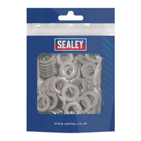 Sealey Stainless Steel Flat Washer DIN 125 - M10 A2 - Pack of 100 SSW10