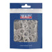 Sealey Stainless Steel Flat Washer DIN 125 - M10 A2 - Pack of 100 SSW10 Sealey - Town Tools 