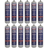 Sealey Disposable Carbon Dioxide/Argon Gas Cylinder 100g - Box of 12
