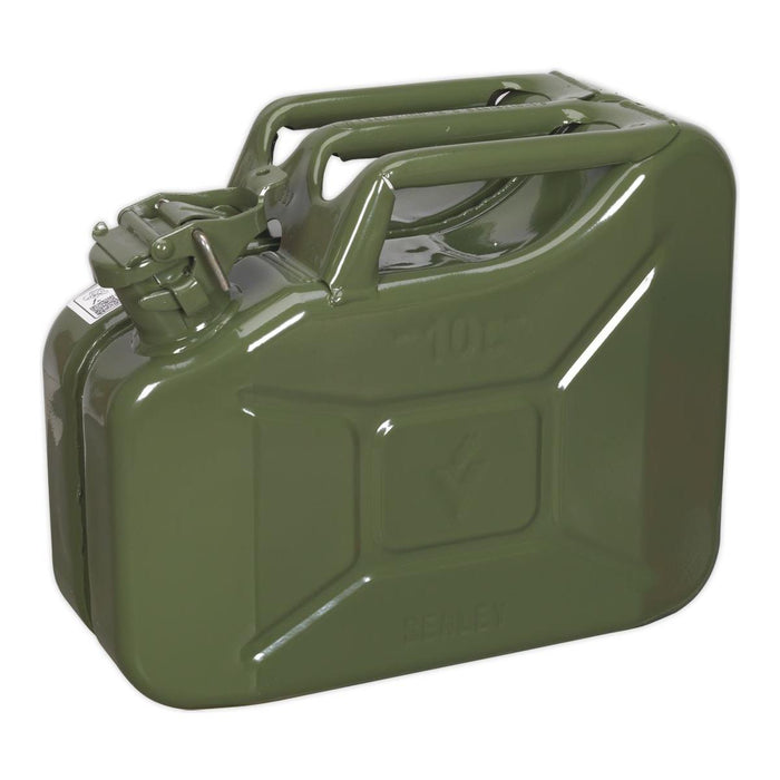 Sealey Jerry Can 10L Green JC10G Sealey - Town Tools 