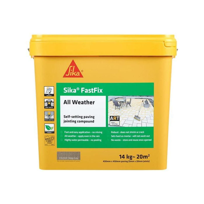 Everbuild Sika Sika® FastFix All Weather Deep Grey 14kg Everbuild Sika - Town Tools