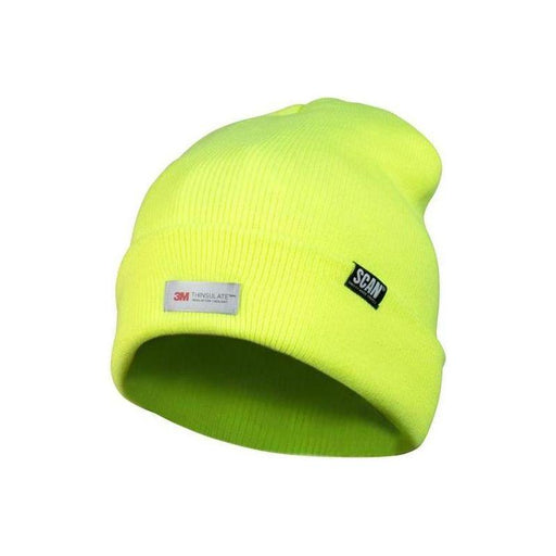 Scan Hi-Vis Yellow Beanie Hat Scan - Town Tools