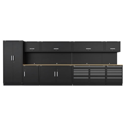 Sealey Premier Premier Storage System with Oak Worktop 5.6m APMSOAK Sealey Premier - Town Tools 