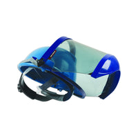 Laser Arc Flash Shield with Helmet and Chin Protection 7492