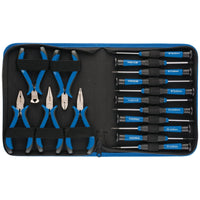 Draper Precision Pliers and Screwdriver Set (16 Piece) 48958
