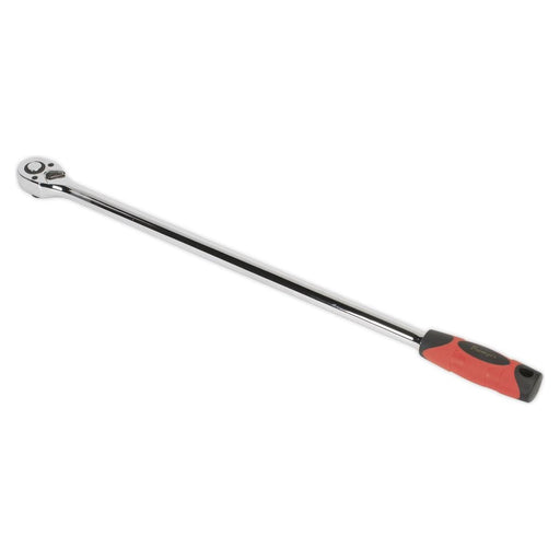 Sealey Ratchet Wrench Extra-Long 600mm 1/2"Sq Drive AK6695 Sealey - Town Tools 