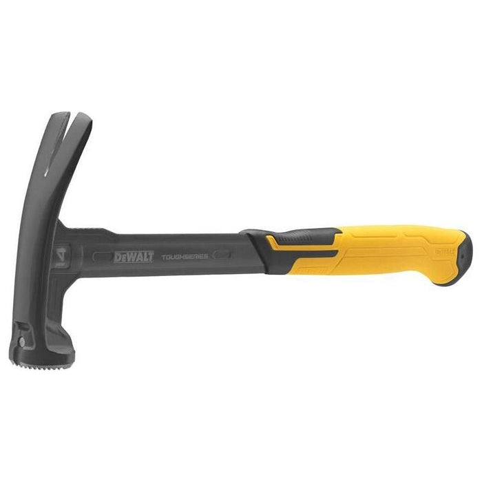 Dewalt Mig Weld Milled Face Rip Claw Hammer 400g (14oz) Dewalt - Town Tools