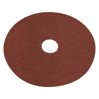 Sealey Fibre Backed Disc125mm 40Grit Pack of 25 WSD540