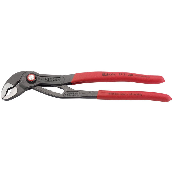 Draper Knipex Cobra 87 21 250 QuickSet Waterpump Pliers, 250mm 53952 Draper - Town Tools 