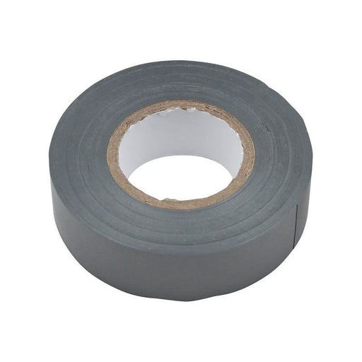 Faithfull PVC Electrical Tape Grey 19mm x 20m Faithfull - Town Tools