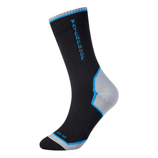 Portwest Performance Waterproof Socks - Black - UK 10 to 13 Portwest - Town Tools 