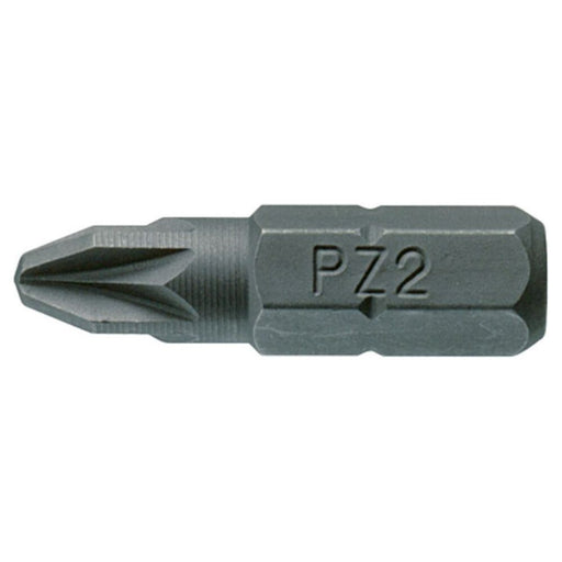 Teng Tools 1/4" PZ Bits 25mm PZ2 10 pcs Teng Tools - Town Tools 