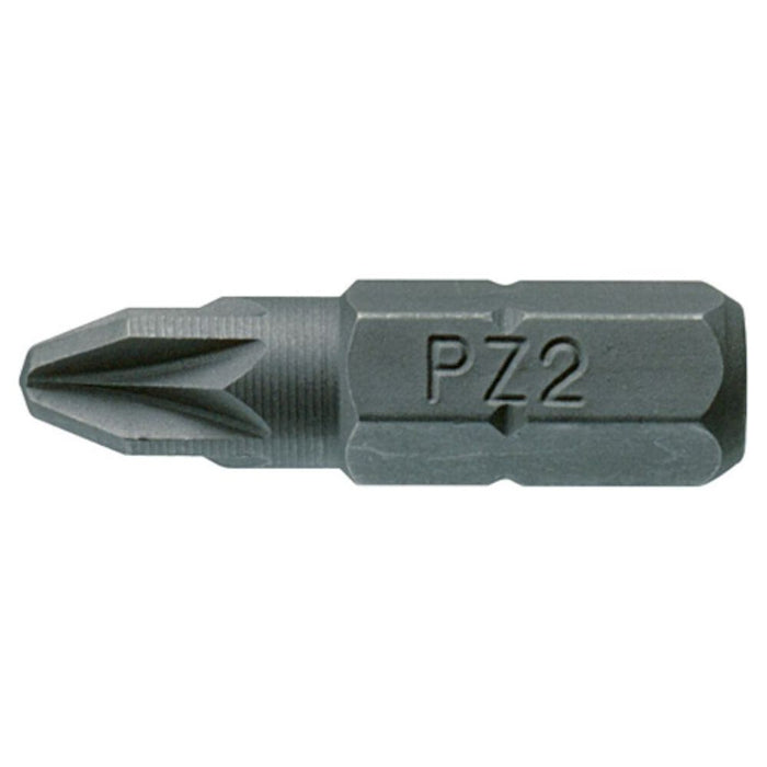 Teng Tools 1/4" PZ Bits 25mm PZ2 10 pcs Teng Tools - Town Tools 