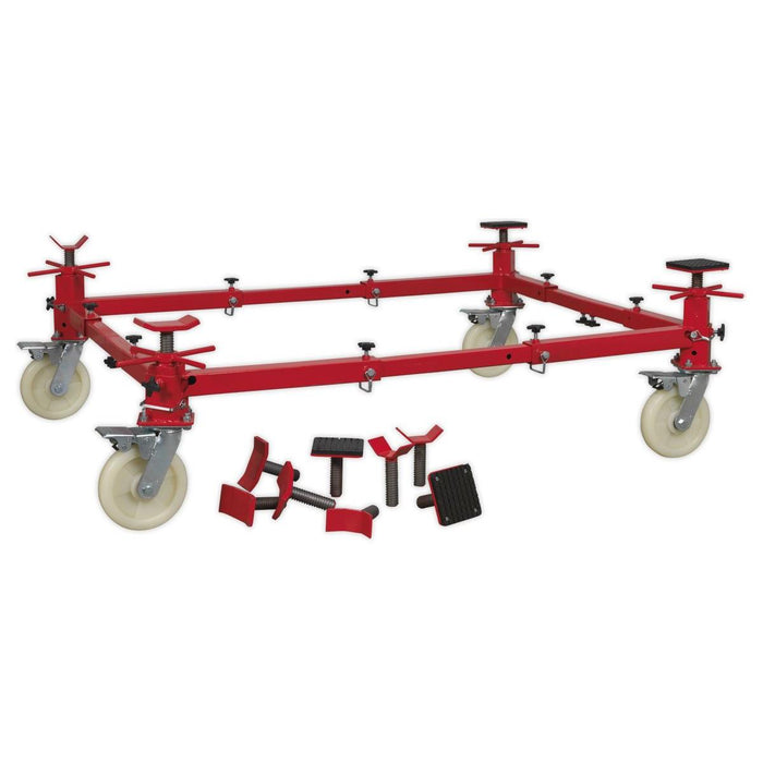 Sealey Vehicle Moving Dolly 4-Post 900kg VMD002 Sealey - Town Tools 