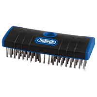 Draper Stainless Steel Bristle Scrub Brush, 180mm 17189