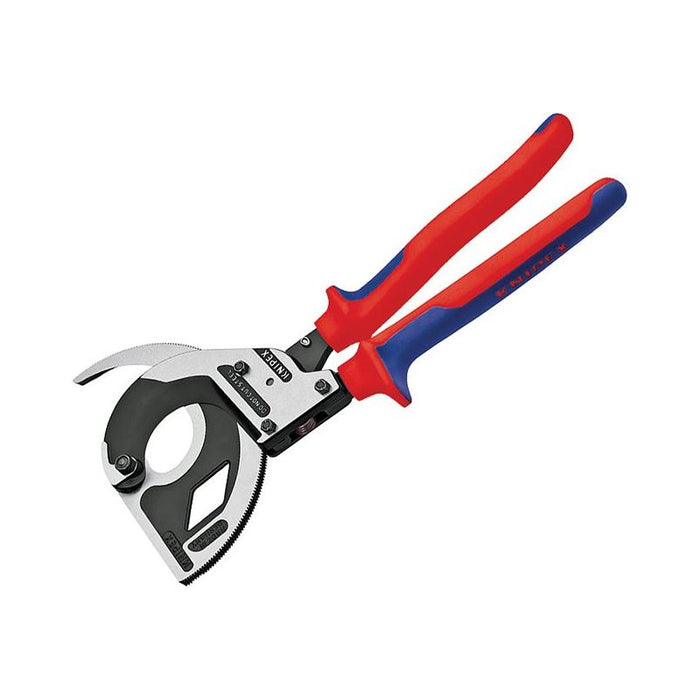 Knipex 3 Stage Ratchet Action Cable Cutters Multi-Component Grip 320mm Knipex - Town Tools