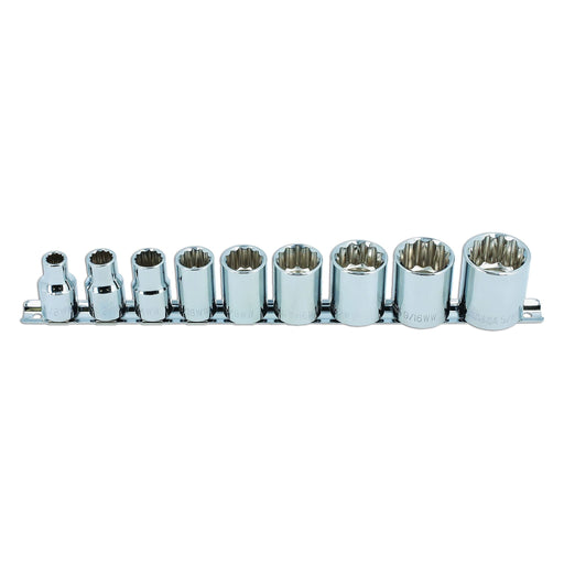 Laser Whitworth Socket Set 1/2"D 9pc 2919 Laser - Town Tools 