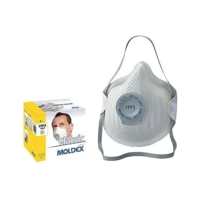 Moldex Classic Series FFP3 NR D Valved Mask (Pack 5) Moldex - Town Tools