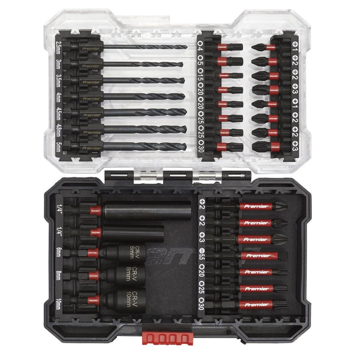 Sealey Power Tool Bit Set 35pc Impact Grade AK8284 Sealey - Town Tools 