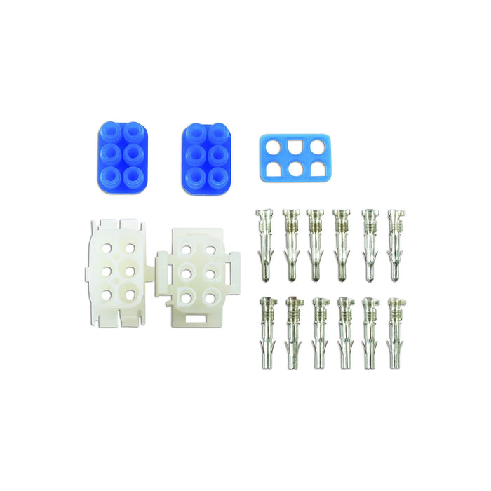 Tool Connection Mate-N-Lok 6 Pin Connector Kit 17pc 37514 Tool Connection - Town Tools 